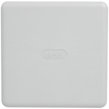 BOÎTE DE DÉRIVATION DEBFLEX IP55 115 X 115 X 55 MM BLANC