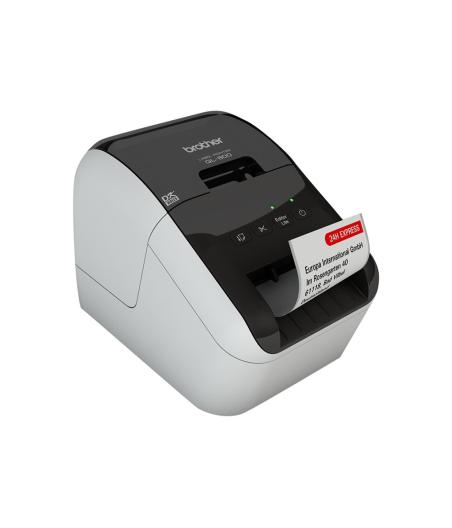 IMPRIMANTE ETIQUETTES PROFESSIONNELLE BROTHER QL-800 ROUGE ET NOIR