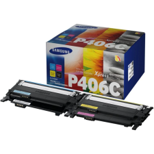 CARTOUCHE TONER SAMSUNG CLT-P406C SU375A 4 COULEURS 1000-1500 PAGES PACK DE 4