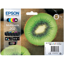 CARTOUCHE D'ENCRE EPSON MULTIPACK 202 4 COULEURS 250-400 PAGES PACK DE 5