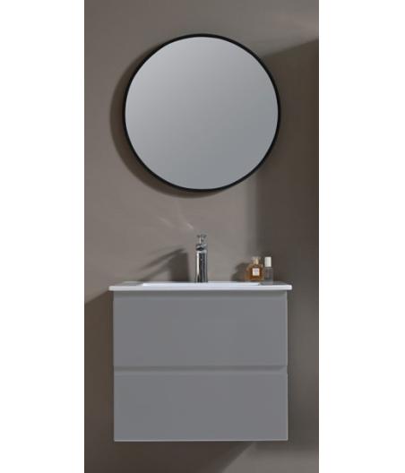 MEUBLE SALLE DE BAIN 1VASQUE - KOMBA1 GRIS