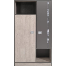 ARMOIRE FABRIC GRIS LOFT/GRIS OMBRE