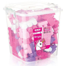 BLOC LICORNE MEGABLOCK BOITE PLASTIQUE X100PCES