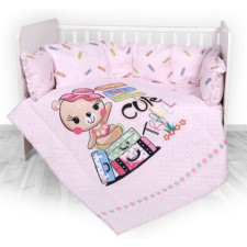 TOUR DE LIT LORELLI LILY 60-120 ROSE