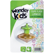 TOUPIE FLASH LUMINEUSE ET LANCEUR WONDER KIDS