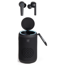 ENCEINTE 2 EN 1+ ECOUTEUR SANS FIL TWS AUTONOMIE 4H-NOIRE