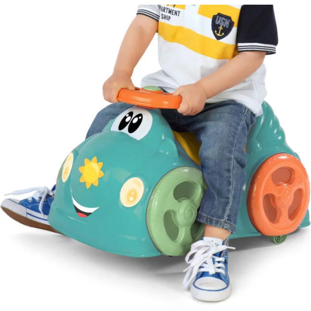 Chicco Toy Porteur Quattro Vert Chicco Porteur Auto En CHICCO Jeux