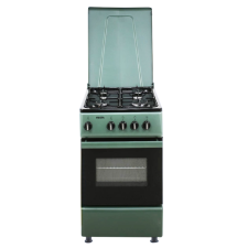 CUISINIERE A GAZ FIESTA FW4401MXZUS 4 FEUX ET FOUR GAZ SILVER