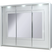 ARMOIRE PANAREA 3 PORTES COULISSANTES BLANC