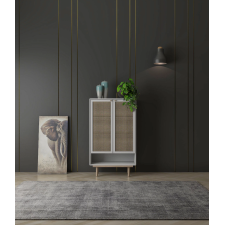 MEUBLE CHAUSSURE LILA LV31SC31150MP-WH2 PORTES 4 ETAGERES BLANC