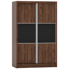 ARMOIRE VIGO VDWR0015-MP 2 PORTES 2 ETAGERES 120CM MARRON