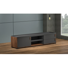 MEUBLE TV COLUMBIA BR3 TV313MP-CLB-DG 1 PORTE 2 TIROIRS 2 NICHES