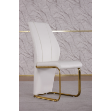 CHAISE DE TABLE 11240 BLANC DORE