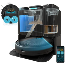 ASPIRATEUR ROBOT CONNECTE CECOTEC 8105 3 RESERVOIRS 7.2 LITRES NOIR