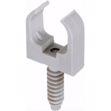 SACHET DE 10 CLIPS + CHEVILLES DEBFLEX 709072 - Ø 25 MM - GRIS