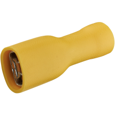 SACHET DE 10 CLIPS FEMELLE ISOLÉ DEBFLEX DEB711048 6.3 X 0.8MM - JAUNE