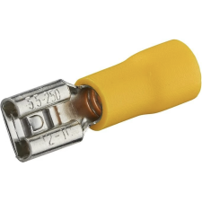 10 CLIPS FEMELLE PRÉ-ISOLÉS DEBFLEX 711044 - 6.3 X 0.8 MM - JAUNE