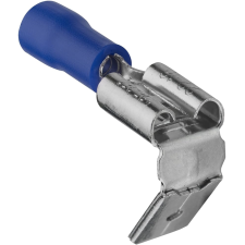 10 CLIPS MÂLE-FEMELLE PRÉ-ISOLÉS DEBFLEX 711056 6.3 X 0.8 MM - BLEU