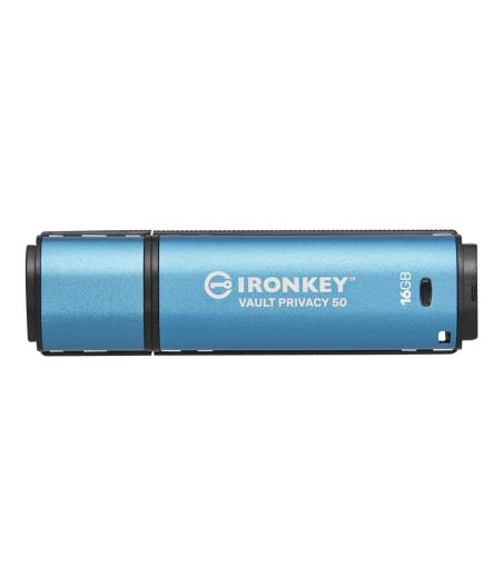 CLE USB KINGSTON 16GO IRONKEY VAULT PRIVACY USB