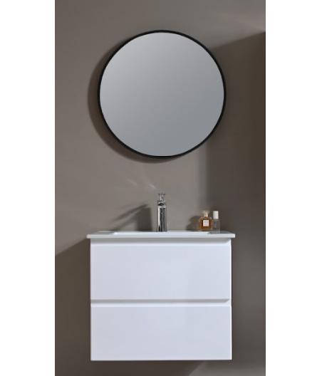 MEUBLE SALLE DE BAIN 1 VASQUE - KOMBA1 BLANC