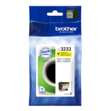 CARTOUCHE D'ENCRE BROTHER LC-3233Y JAUNE 1500 PAGES