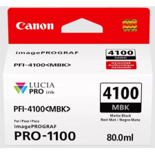 RESERVOIR D'ENCRE CANON PFI-4100 NOIR MAT 80ML