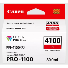 RESERVOIR D'ENCRE CANON PFI-4100 ROUGE 80ML PRO 1100