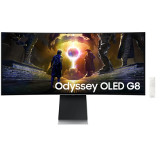 ECRAN INCURVE ODYSSEY OLED G8 ARGENT 34 POUCES 0.03MS 175HZ