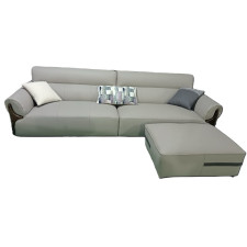 CANAPE D'ANGLE 2450 SIMILICUIR GRIS