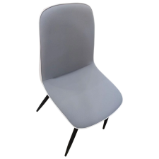 CHAISE 2 GRIS CLAIR EN PVC