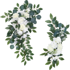 LOT DE 2 FLEURS ARTIFICIELLES POUR ARCHE COULEURS ASSORTIES