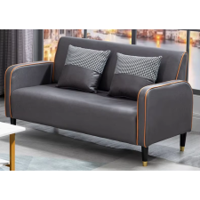 CANAPE DROIT 180 ZH103 2246-12 1.5M SIMILICUIR GRIS