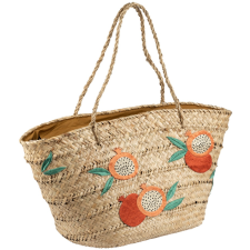 SAC DE PLAGE EN JUTE PEP'S POP ROUGE