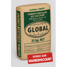 SAC DE CIMENT GLOBAL 32.5 25KG