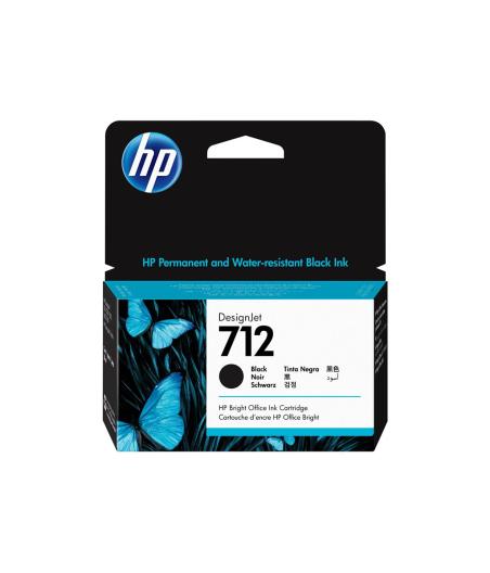 CARTOUCHE D'ENCRE HP 712 BLACK