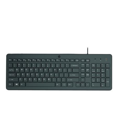 "DESTOCK CLAVIER HP 150 WIRED FRENCH - BLACK"