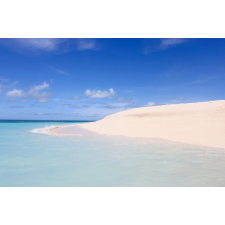 TOILE PLAGE SABLE BLANC 65X97CM