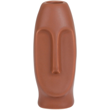 VASE FACE TERRACOTTA 6X5.5X13CM