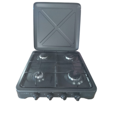 PLAQUE DE CUISSON A GAZ COOKS LP400-BL 4 FEUX NOIR