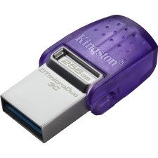 CLE USB KINGSTON 256GO DATATRAVELER MICRODUO 3C