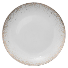 ASSIETTE CONSTELLATION PORCELAINE BLANC Ø 19CM