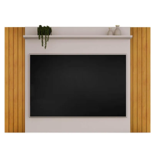 PANNEAU TV 33641.257 JUSQU'À 60 POUCES BLANC CASSE ET BOIS CLAIR