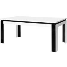 TABLE A MANGER LINN NOIR ET BLANC