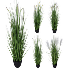 PLANTE ARTIFICIELLE EN POT COULEURS ASSORTIES