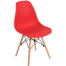 CHAISE SCANDINAVE ROUGE