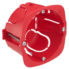 BOÎTE D'ENCASTREMENT DEBFLEX DEB718011 CLOISON SÈCHE ROUGE