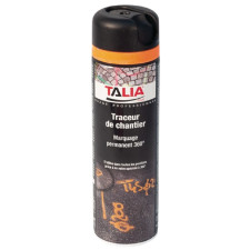 TRACEUR DE CHANTIER TALIAPLAST TA521005 ORANGE FLUO 500ML