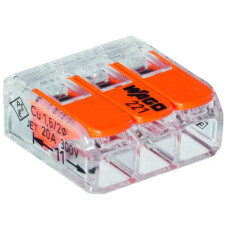 BORNES À LEVIERS COMPACTES DEBFLEX 704912 3 CONDUCTEURS
