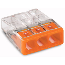 BORNE DE CONNEXION WAGO 2273 203 3 ENTREES