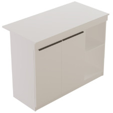 ÎLOT CENTRALE CUISINE OR2 W 4P BLANC